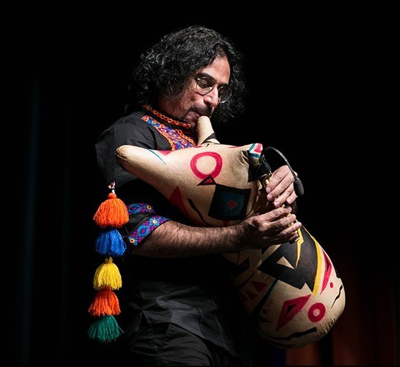 Bagpipes of Asia and Africa - the ney-anban played by Mohsen Sharifian